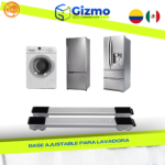 Base Ajustable con Ruedas para Lavadora