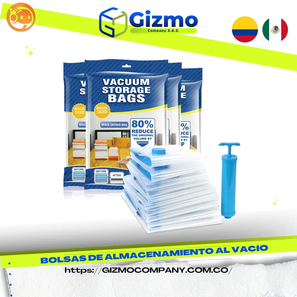 VACIO Bolsas al Vacío para Ropa x5 Unidades - Imagen 1
