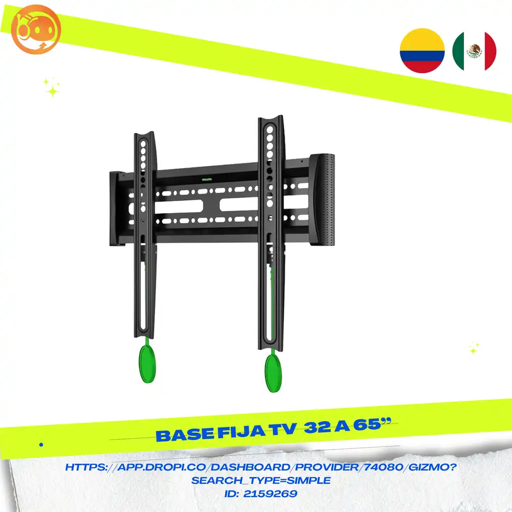 C2 Base de TV Fija 32”–65” C2-F - Imagen 1
