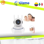 Cámara 3 Antenas Wifi