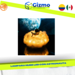 Lámpara Nube LED con Astronauta