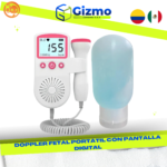 Doppler Fetal Portátil Pantalla Digital