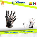 Set De Cuchillos Premium 9 Piezas