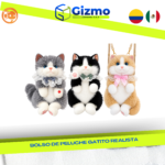 Bolso de Peluche Gatito Realista