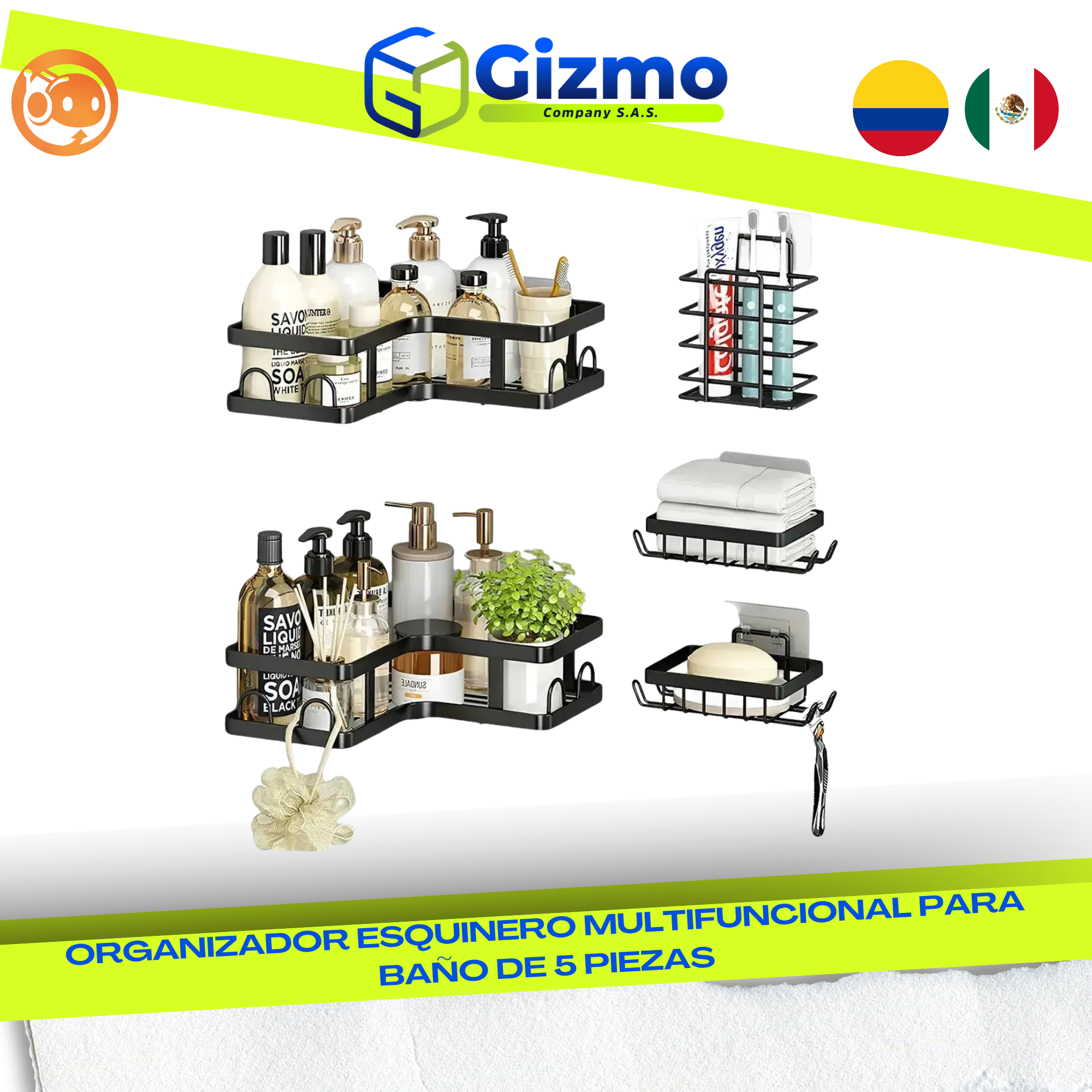 CATALOGO MERCANCIA NUEVA - GIZMO 2026 - 2026-09-24T161636.145 Organizador Esquinero Multifuncional - Imagen 1