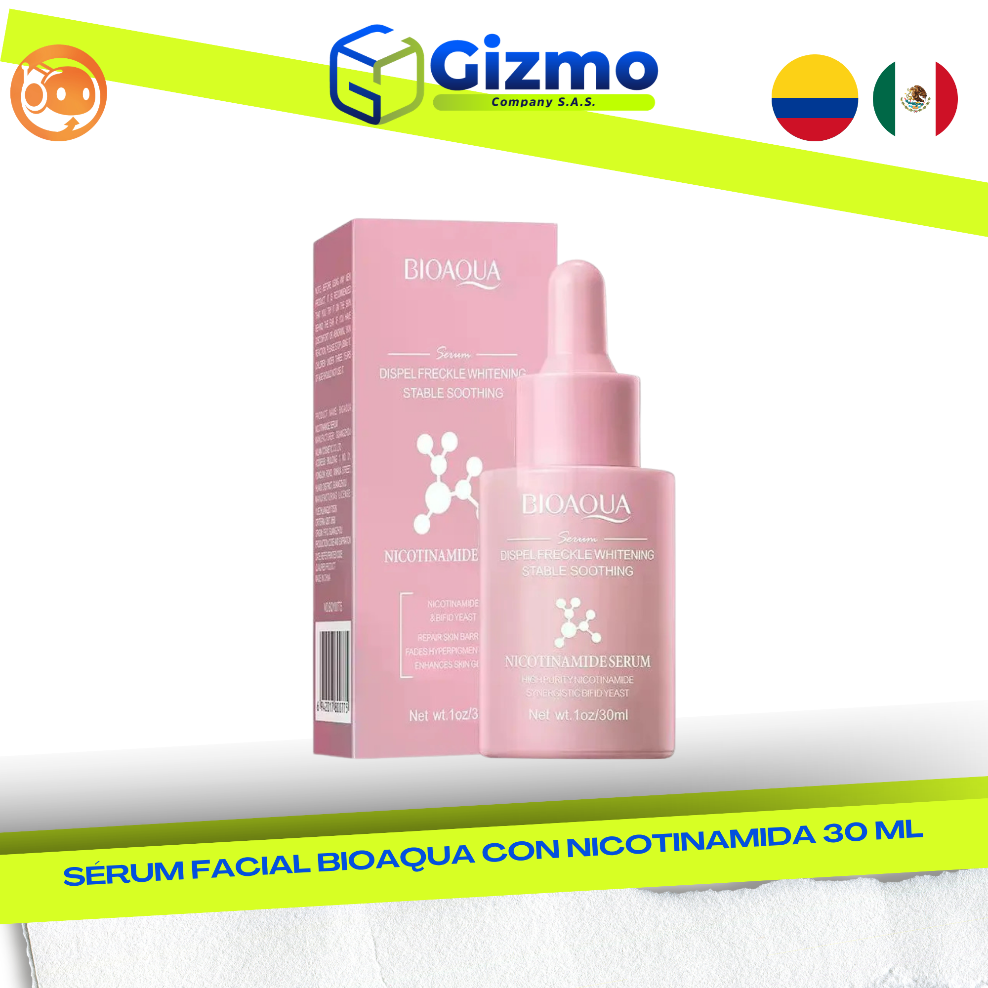 CATALOGO MERCANCIA NUEVA - GIZMO 2026 - 2026-09-25T162130.584 Sérum Facial BIOAQUA Nicotinamida - Imagen 1