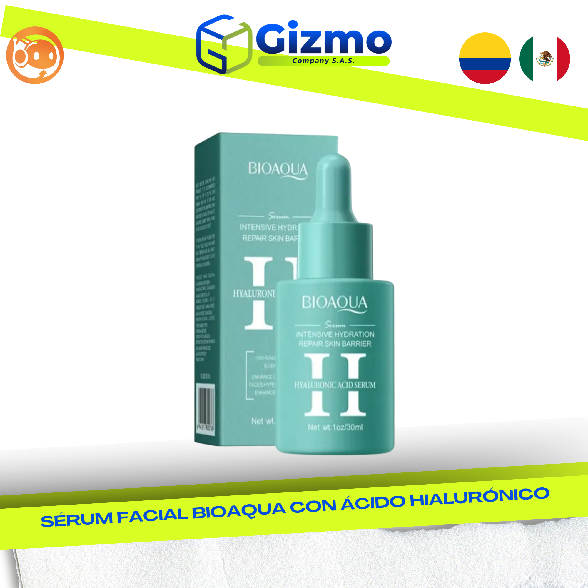 CATALOGO MERCANCIA NUEVA - GIZMO 2026 - 2026-09-25T164342.030 Sérum BIOAQUA Ácido Hialurónico - Imagen 1