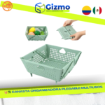 Canasta Organizadora Plegable Multiusos