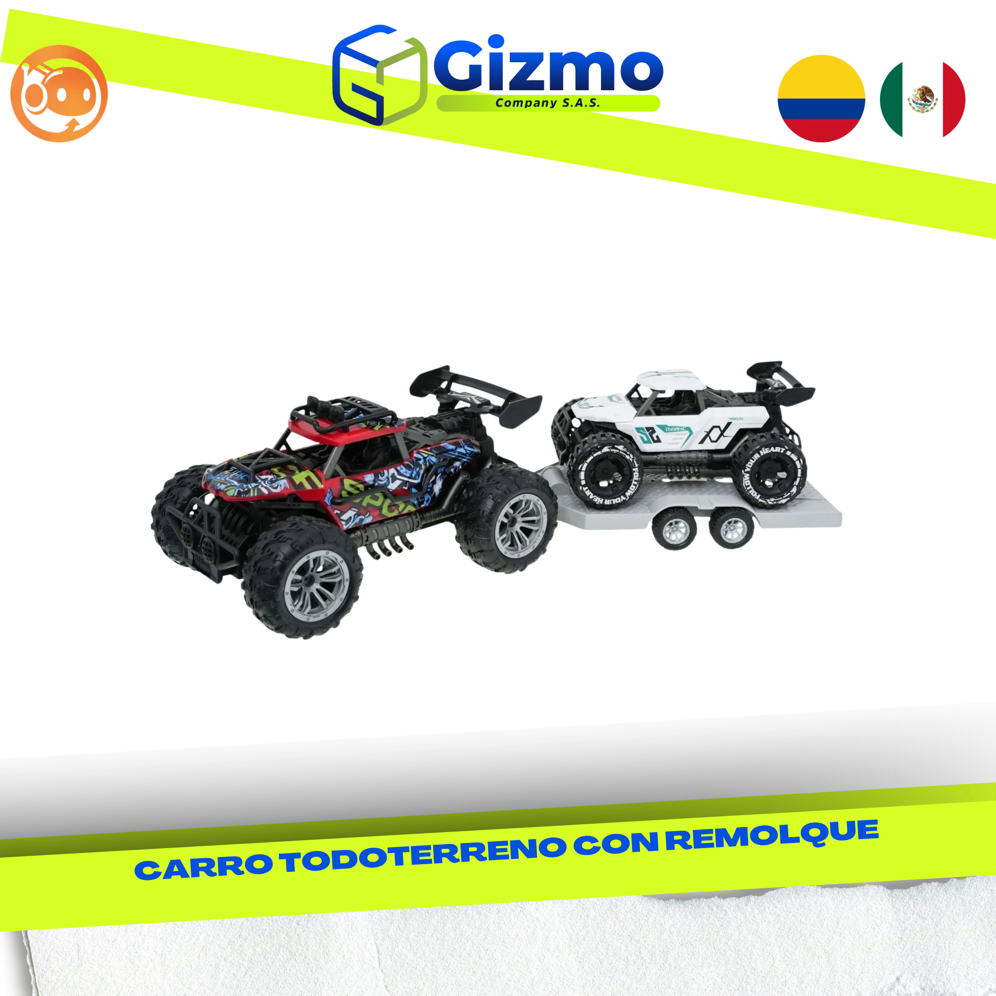 CATALOGO MERCANCIA NUEVA - GIZMO 2026 - 2026-09-30T103545.621 Carro Todoterreno con Remolque - Imagen 1