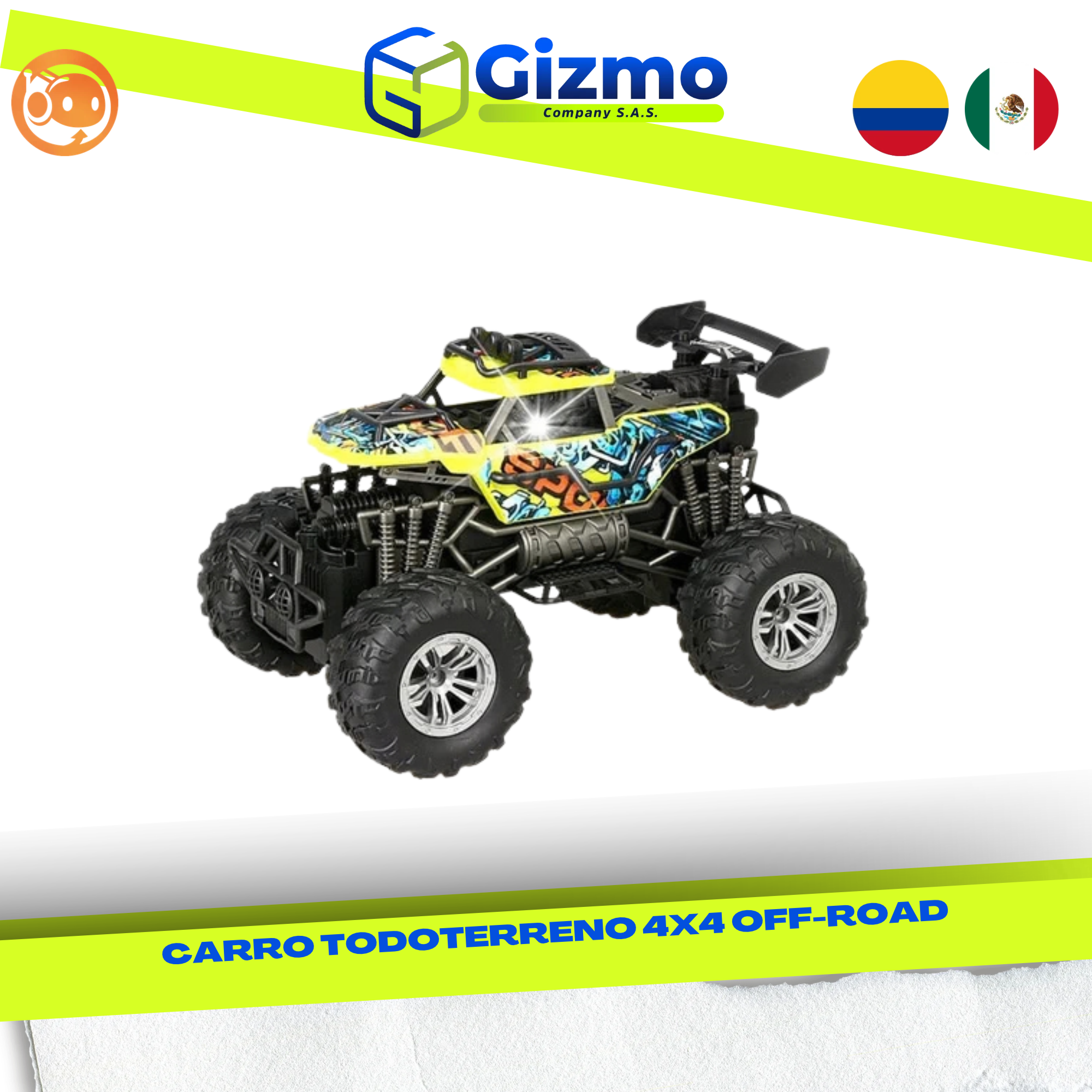 CATALOGO MERCANCIA NUEVA - GIZMO 2026 - 2026-09-30T105453.487 Carro Todoterreno 4x4 Off-Road - Imagen 1