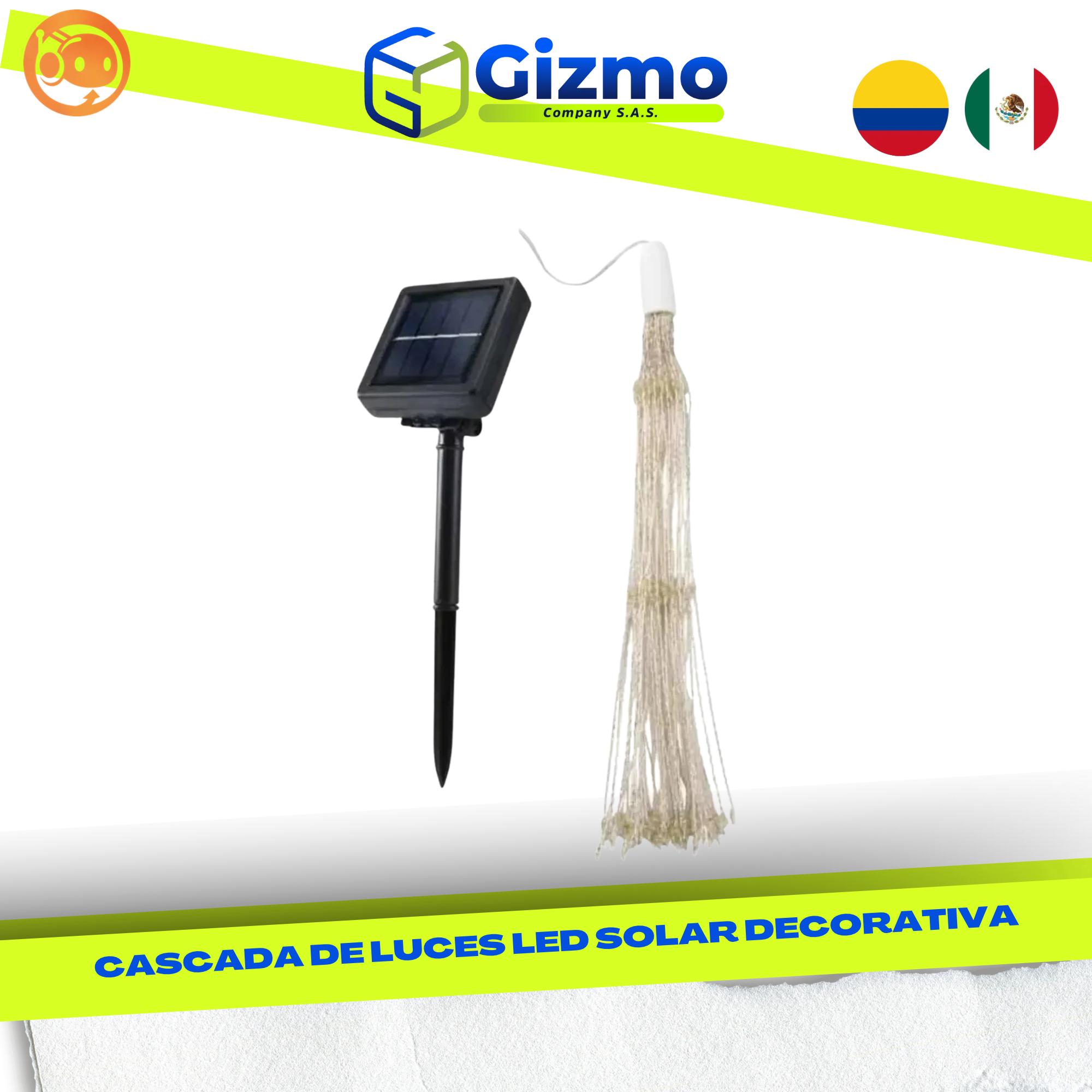 CATALOGO MERCANCIA NUEVA - GIZMO 2026 - 2026-09-30T172624.994 Luces Solares Fuegos Artificiales Solar - Imagen 1