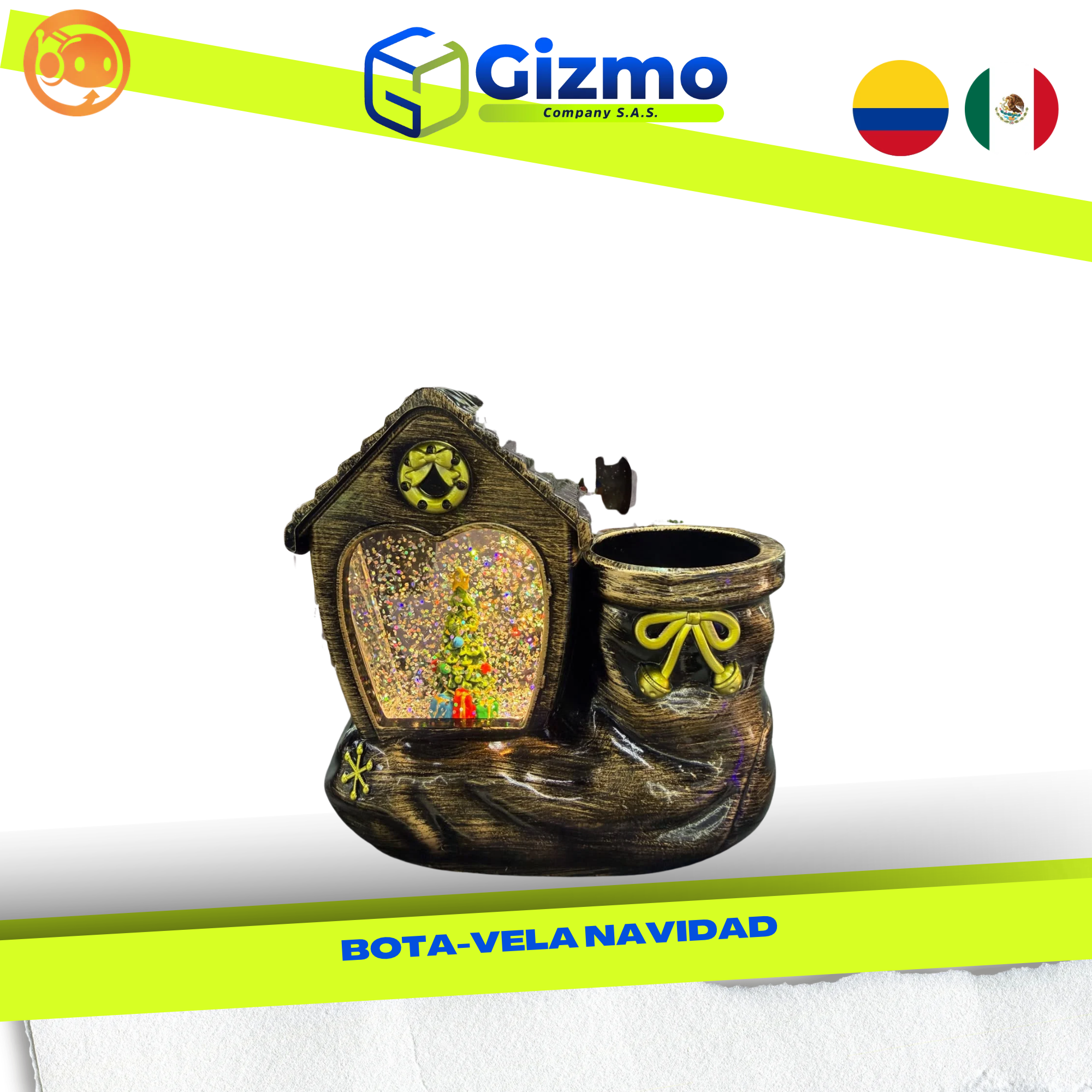 CATALOGO MERCANCIA NUEVA - GIZMO 2026 - 2026-10-03T110810.094 Bota-Vela Navideña - Imagen 1